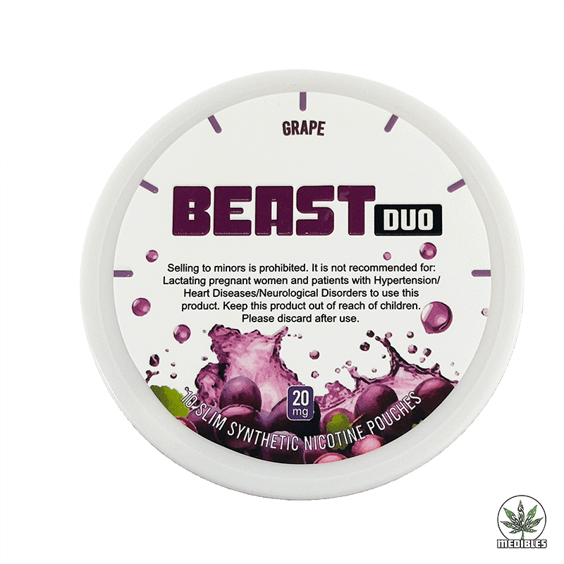 Beast Duo 20mg Nicotine Pouch thumbnail 5