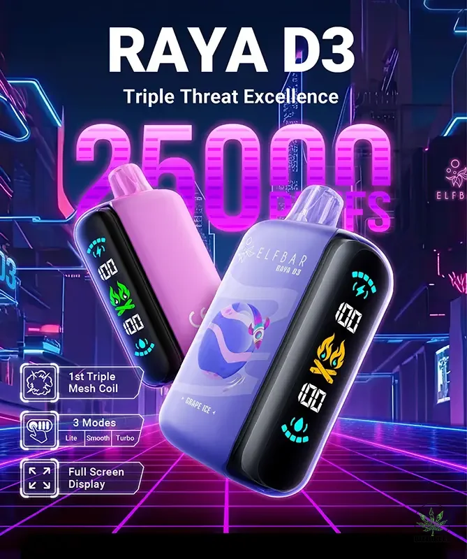 Raya D3 Nicotine Vape